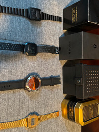 Newly Used Watches - Casio, Diesel, Nixon