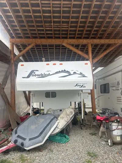 2003 all weather snowbird camper.has slide out, don’t use it enough to keep it mint condition.Double...