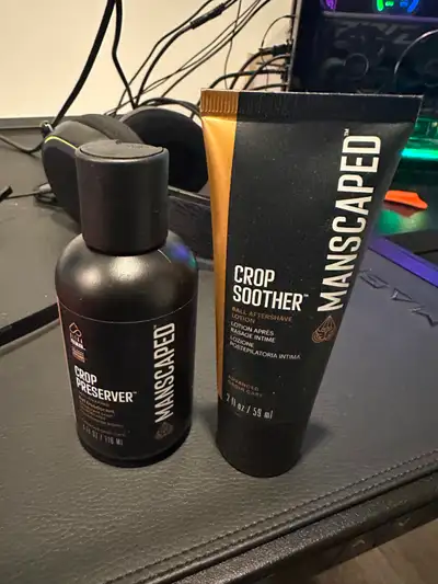 Manscaped Crop Preserver and Crop Soother Selling both as they came with my order but I will not be...