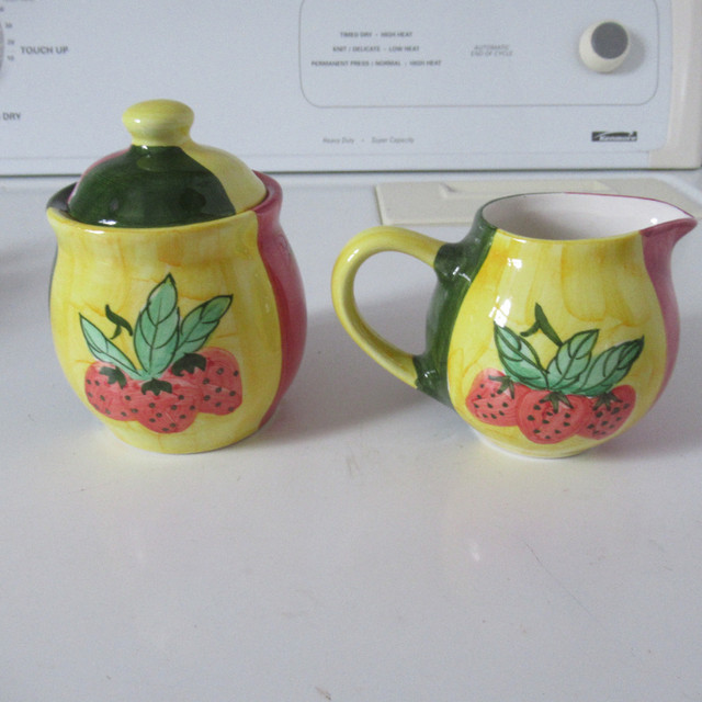 FS:  A Teapot, Creamer and Sugar Dish in Other in City of Halifax - Image 3