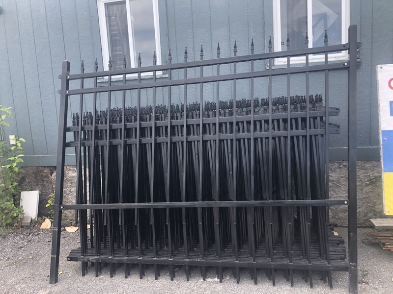 Elegant Modular Fence 5 Feet by 8 Feet Call Us Now! Fence, Deck