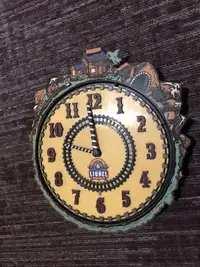 RARE Lionel 100th Anniversary Train Clock Vintage 1999