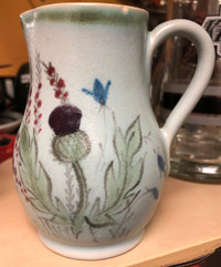 Buchan Scotland small pottery jug 125/6 M2/50