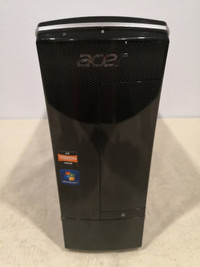 Acer Aspire Desktop PC A8-3820,4GB RAM,400GB HDD, DVD-RW - $180