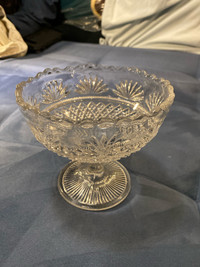 Vintage Glass candy dish