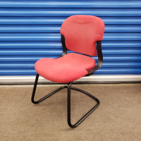 HermanMiller Office Chair Waiting Common Area Seating Red K6576