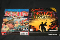 PC GAMES BIG BOX - AXIS & ALLIES, JAGGED ALLIANCE DEADLY GAMES