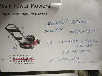 lawnmower TORO, View more