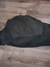 Bed comforter for double w black cover $5