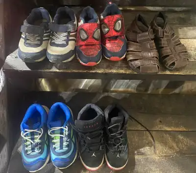  Five boys shoes size 10-11 $30 for all , View more