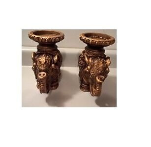 Resin Elephant Candle Holders in Arts & Collectibles in Oshawa / Durham Region - Image 3