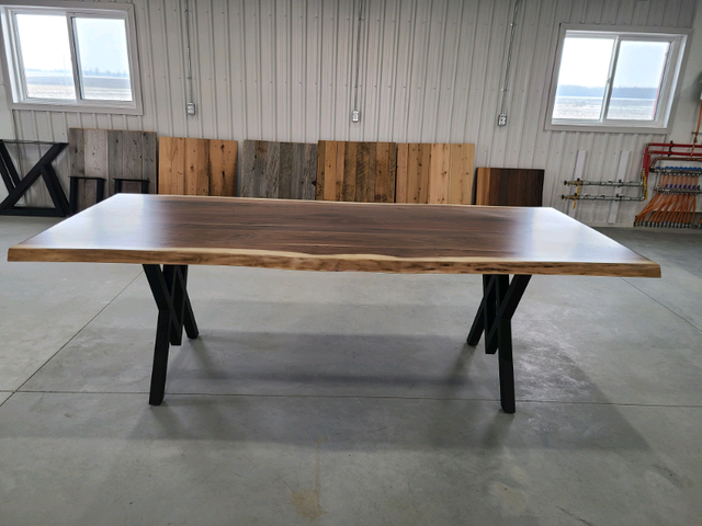 Dining room tables for sale! Solid wood. Live edge.  in Dining Tables & Sets in London - Image 7
