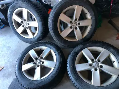 Selling a set of four (4) Continental WinterContact TS 850 P winter tires in excellent condition. Th...