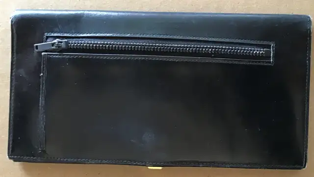 1960s-Vintage-Richini Via Condotti Roma Leather & Brass-Wallet in Women's - Bags & Wallets in City of Toronto - Image 3