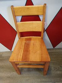 Solid Wood Ladder Back Chair
