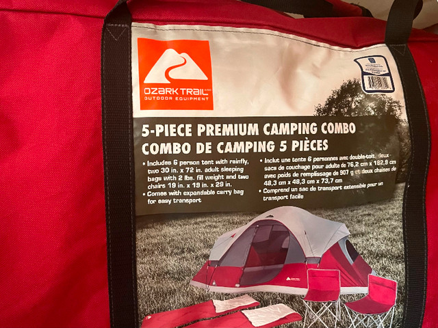5 piece tent set in Fishing, Camping & Outdoors in Medicine Hat