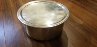 Large 12Liters stainless steel 3ply pot in good condition 