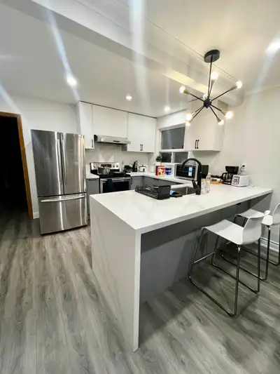 Fully Furnished Newly Renovated 4b2b House & parking - Vacation, View more