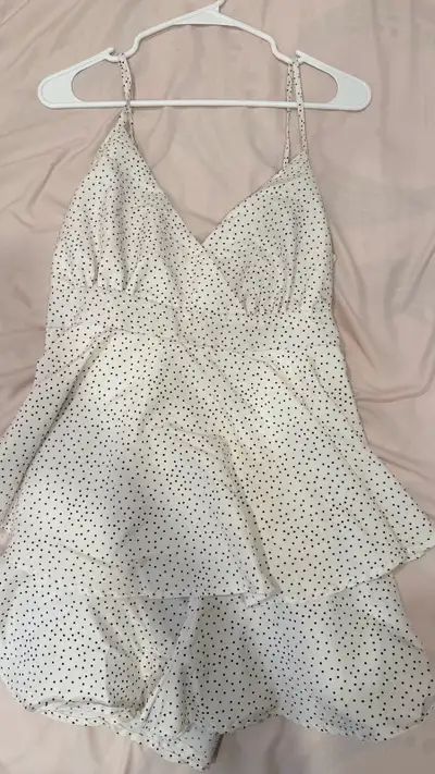 Forever 21 Polka Dots White Dress, View more