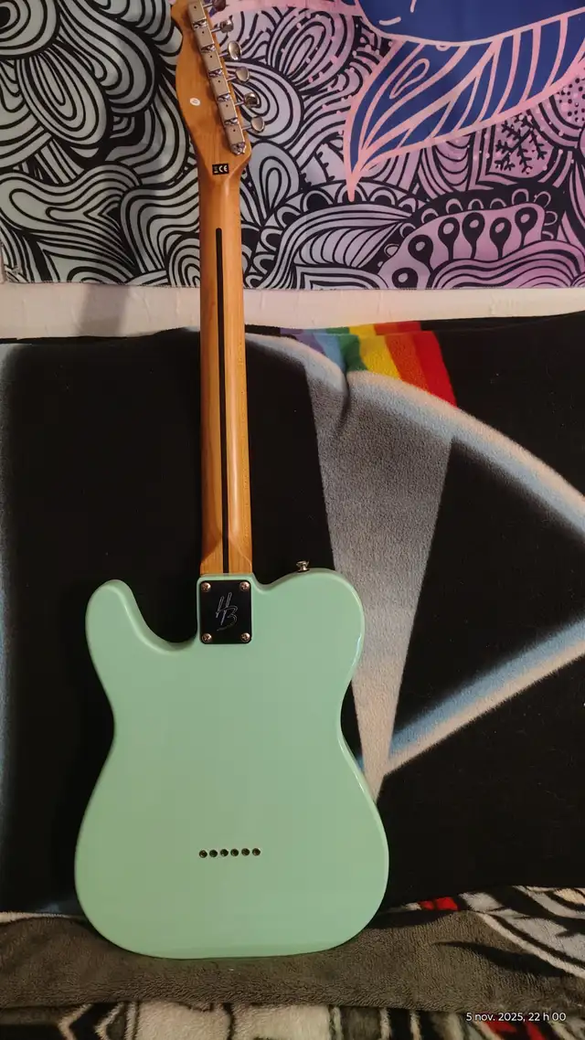 telecaster harley benton te62 cc de luxe in Guitars in Sherbrooke - Image 6