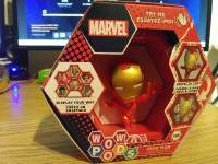 WOW Pods Avengers Collection Ironman Light-Up Figure Display
