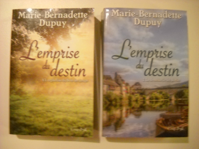 Marie-Bernadette Dupuy / L'emprise du destin (Tomes 1 et 2) dans Ouvrages de fiction  à Saguenay
