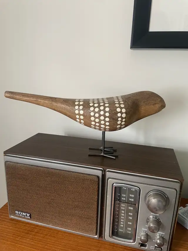 Wooden bird decor  in Home Décor & Accents in Oshawa / Durham Region - Image 2