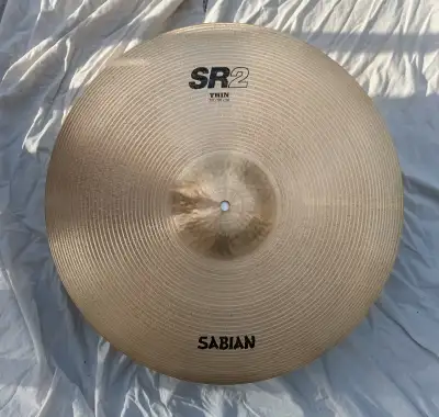 Sabian Sr2 20'' Thin Ride cymbal, View more