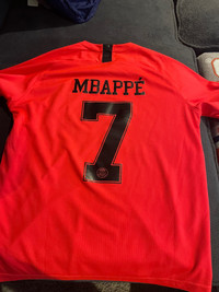 Mbappe - size large new jersey