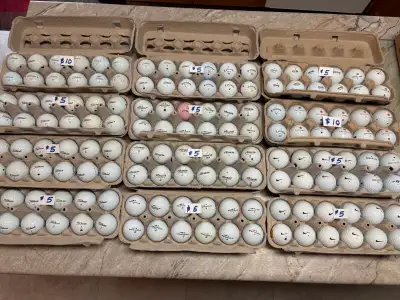 Noodle, Titleist, Pinnacle, Callaway, Nike & Other Used Balls, View more
