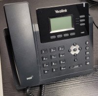Yealink T40G VoIP phone (PoE, 3 lines)