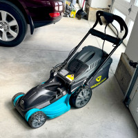 Compact Electric Lawn Mower 16” Cut