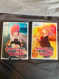 Sakurai-san Wants to be Noticed Manga Vol.1&2
