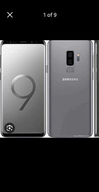 Samsung Galaxy S9 Plus 256 gb