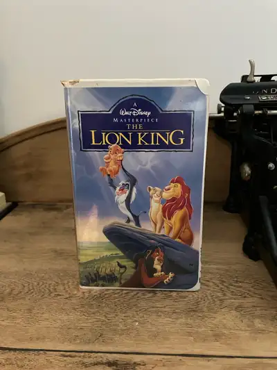 The Lion King VHS Tape Disney