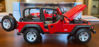 Jeep Wrangler rubicon 1:18 scale Diecast model car