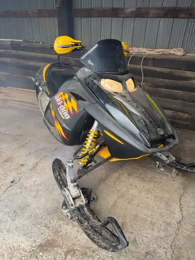 Great sled. Engine was overhauled by dealer and trip reset so under 400kms on it. Engine failed due...