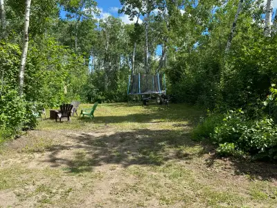 Nice private treed lot at Northshore Fishing lake available for immediate possession. Lot is 50x100...
