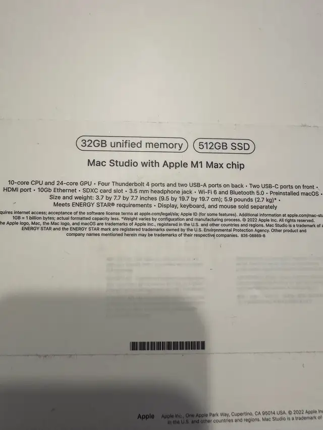 Mac Studio - Brand New In Box in Desktop Computers in Windsor Region - Image 5