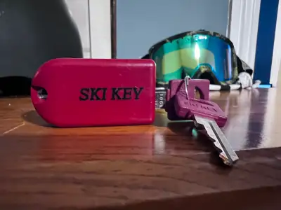 ski or snowboard bundle - helmet goggles ski key, View more