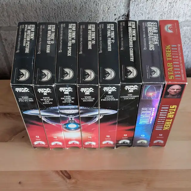 Star Trek VHS Films in CDs, DVDs & Blu-ray in Oshawa / Durham Region - Image 3