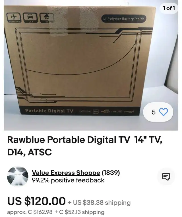 TV, portable TV , media player, *New* in TVs in Kitchener / Waterloo - Image 8