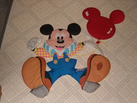 disney mickey  mouse ,  wall decor,dolly,fabric decal,