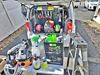 Interior & exterior detailing available. We offer deep cleaning, vacuuming, stain removal, window cl...