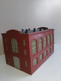 Ho scale model train plastic building