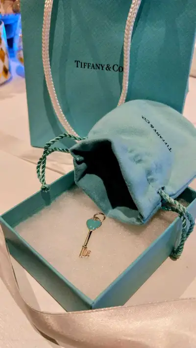 Tiffany & Co. Heart Key Pendant, View more