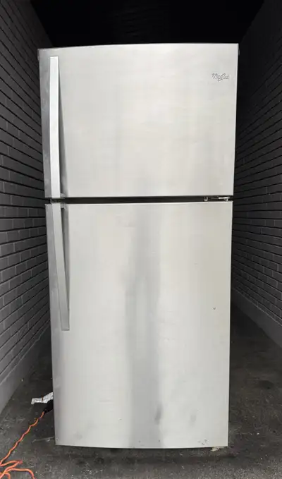 Whirlpool 30” fridge - delivery possible , View more