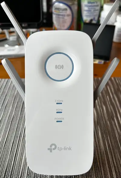 TP-Link AC2600 WiFi Booster & Repeater (RE650) – Extends Coverage with Dual Band 2600Mbps, Gigabit P...