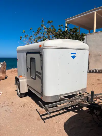 2008 Victory CargoTrailer/camper. 5x5x10. Motorcycle tie downs. Converts from Cargo to camper in min...
