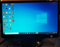 Acer H203H B - 20" Wide Screen LCD Monitor w/ audio